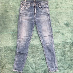 Citizens of Humanity Rocket High Rise Skinny Crop